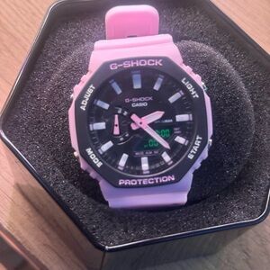Casio G-Shock Pink and Black Watch